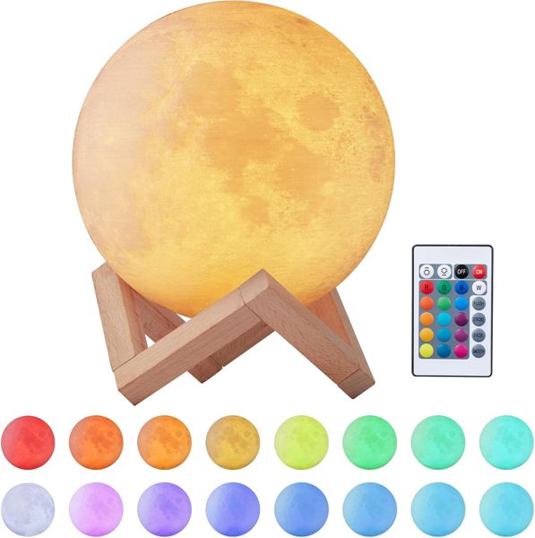Lámpara de luna 16 colores