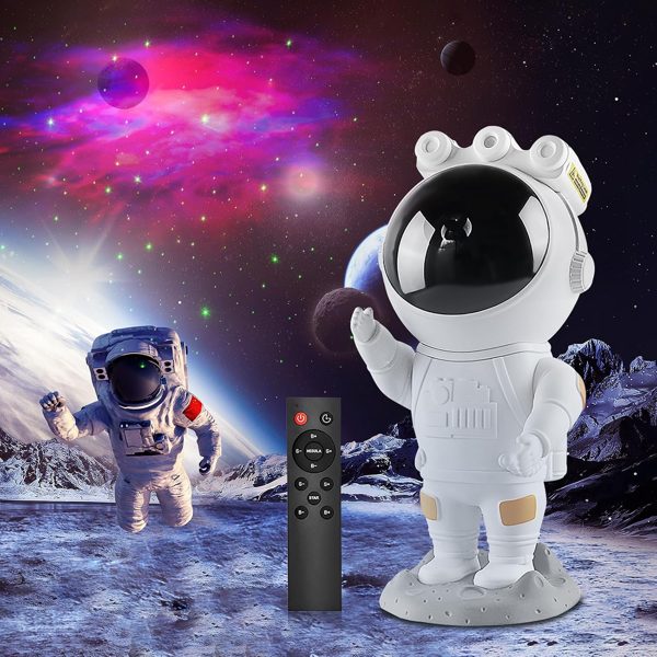 Proyector de galaxias astronauta