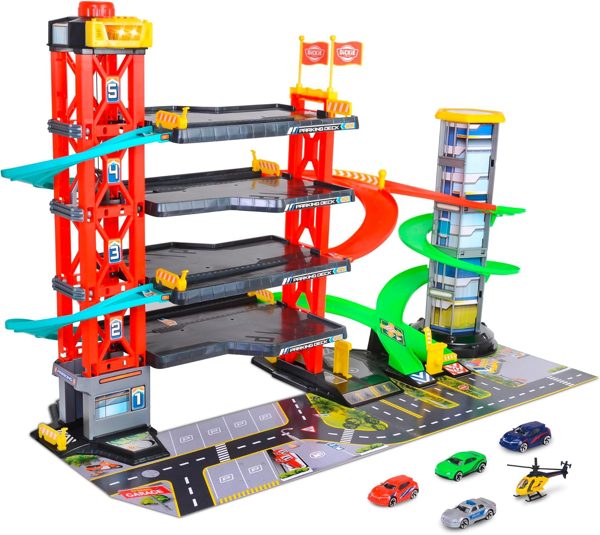 Aparcamiento Dickie Toys de 4 plantas