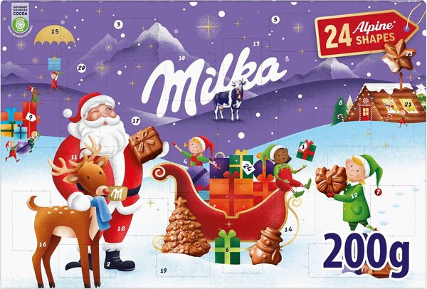 Calendario de Adviento Milka 200 g