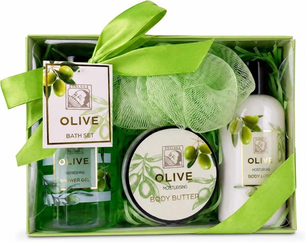 Para ella · Set de baño Accentra Olive