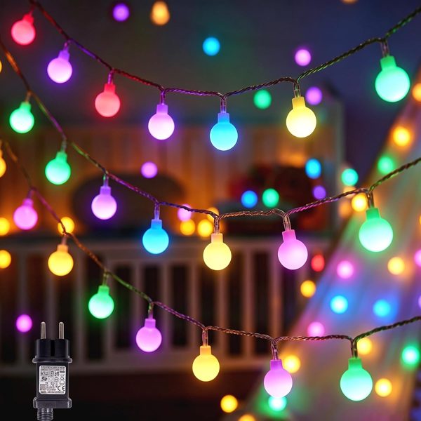 Guirnalda bolas de luz LEDYA 12 m
