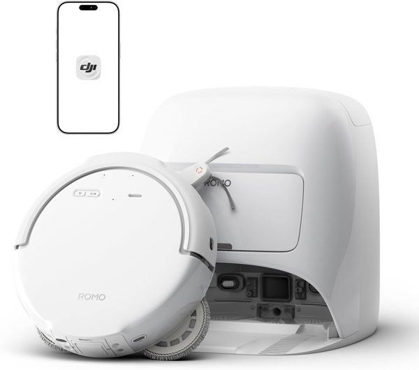👉 Robot aspirador y friegasuelos DJI Romo S