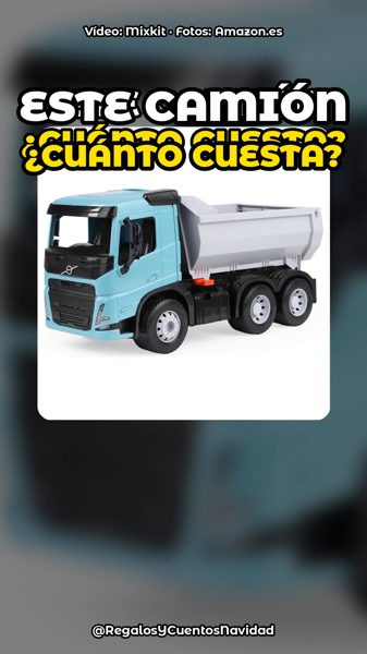 Camión volquete LENA Worxx Volvo FMX 45 cm