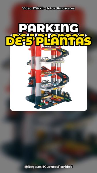 Parking MOLTO de 5 plantas con pistas