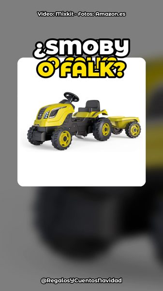 Tractor de pedales Smoby Farmer XL con remolque