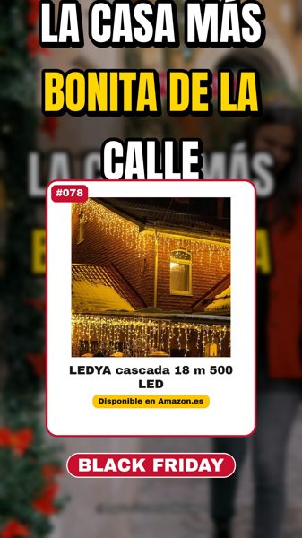 LEDYA cascada 18 m 500 LED
