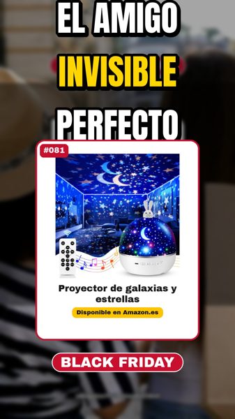 Proyector de galaxias y estrellas